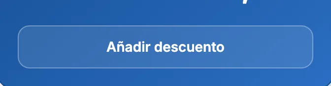 Botón «Añadir descuento» en el resumen
