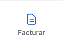 Botón «Facturar» de la barra inferior
